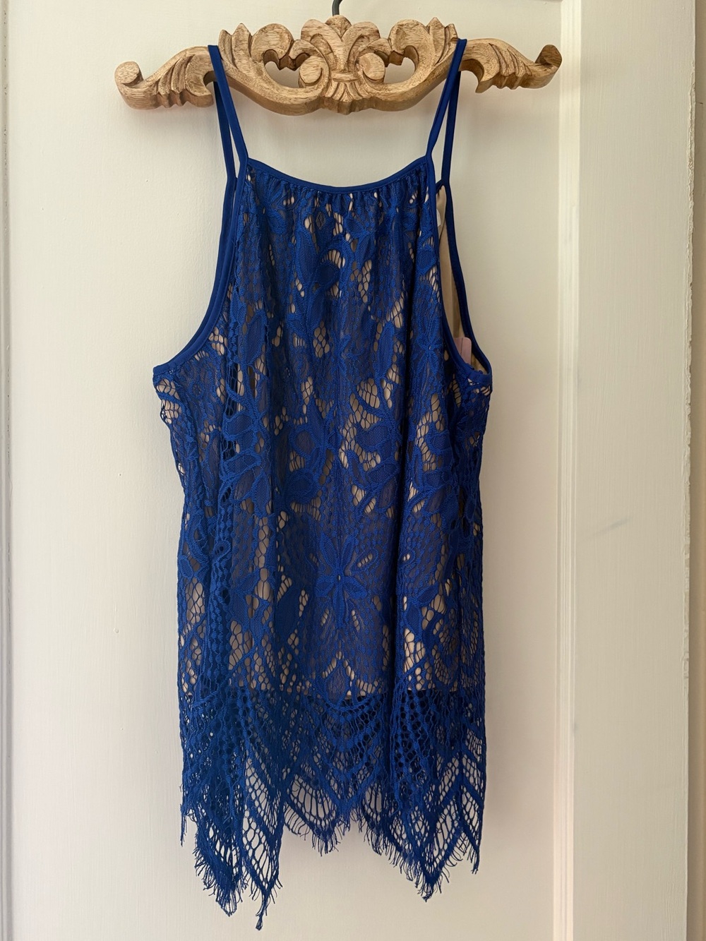 Love Fire Lacy Fringe Camisole